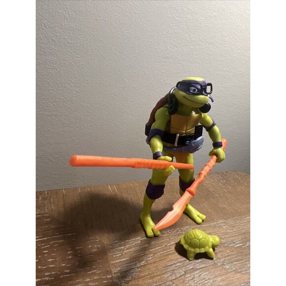 teenage Mutant ninja turtles Mayhem Donatello Figure by Playmates Toys - Picture 5 of 13